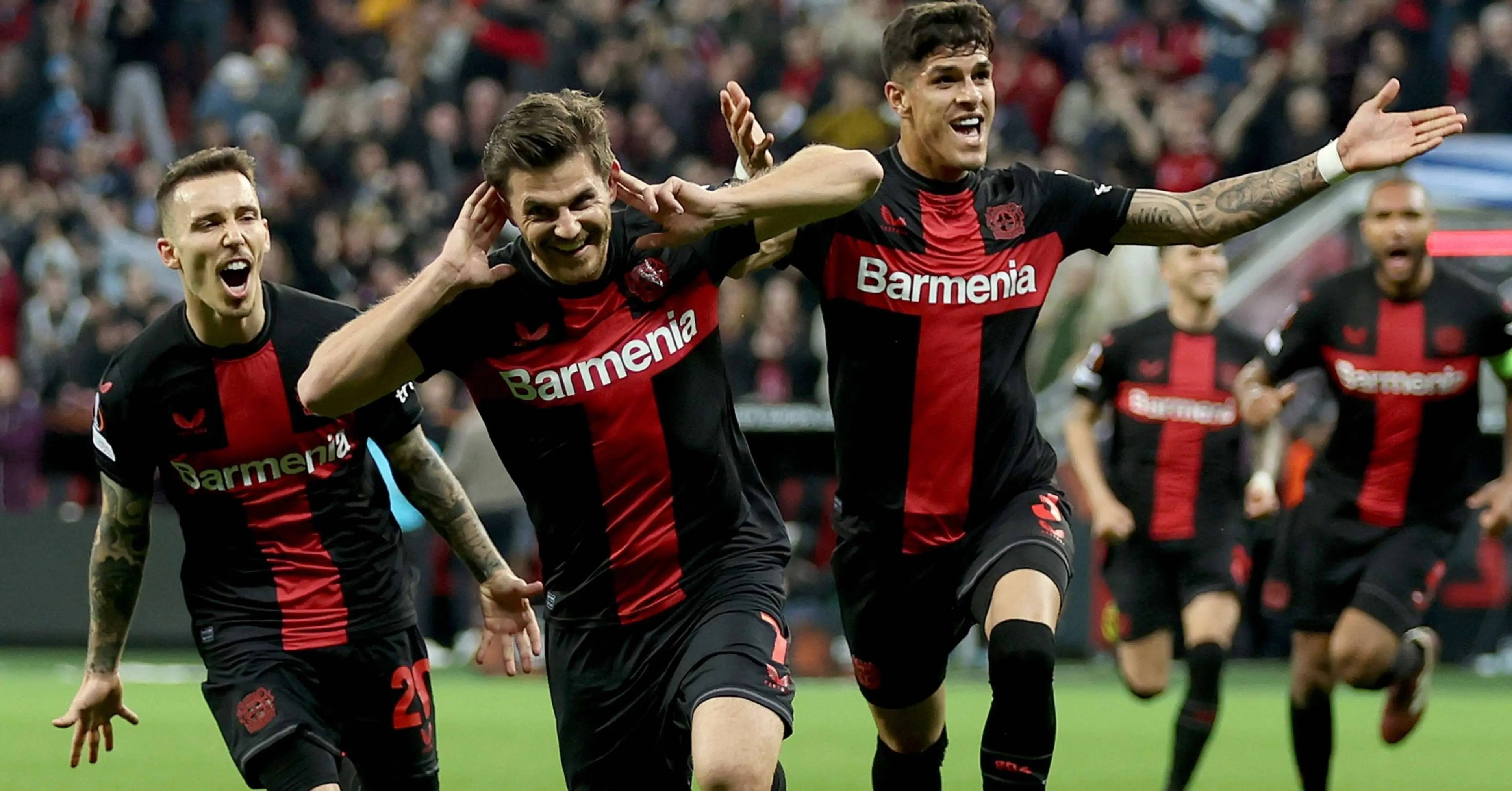 勒沃库森再次排名第一！德国足球强势崛起