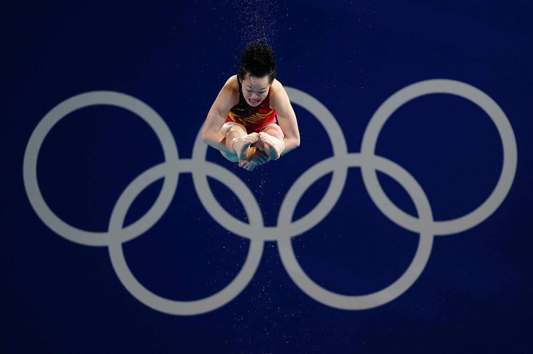 被誉为跳水女王的韩国选手再获金牌