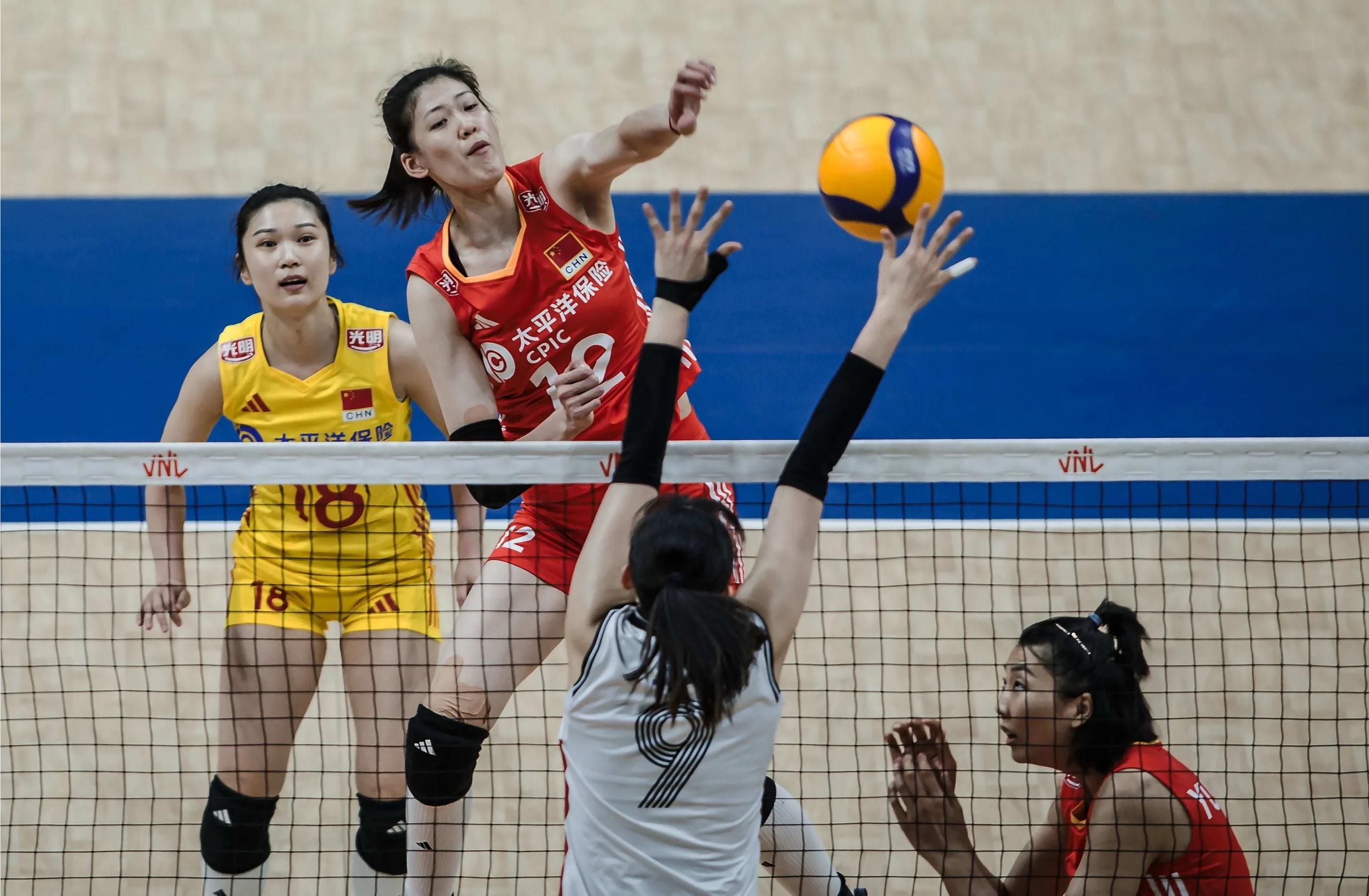 韩国女排毫不畏惧擒敌晋级半决赛