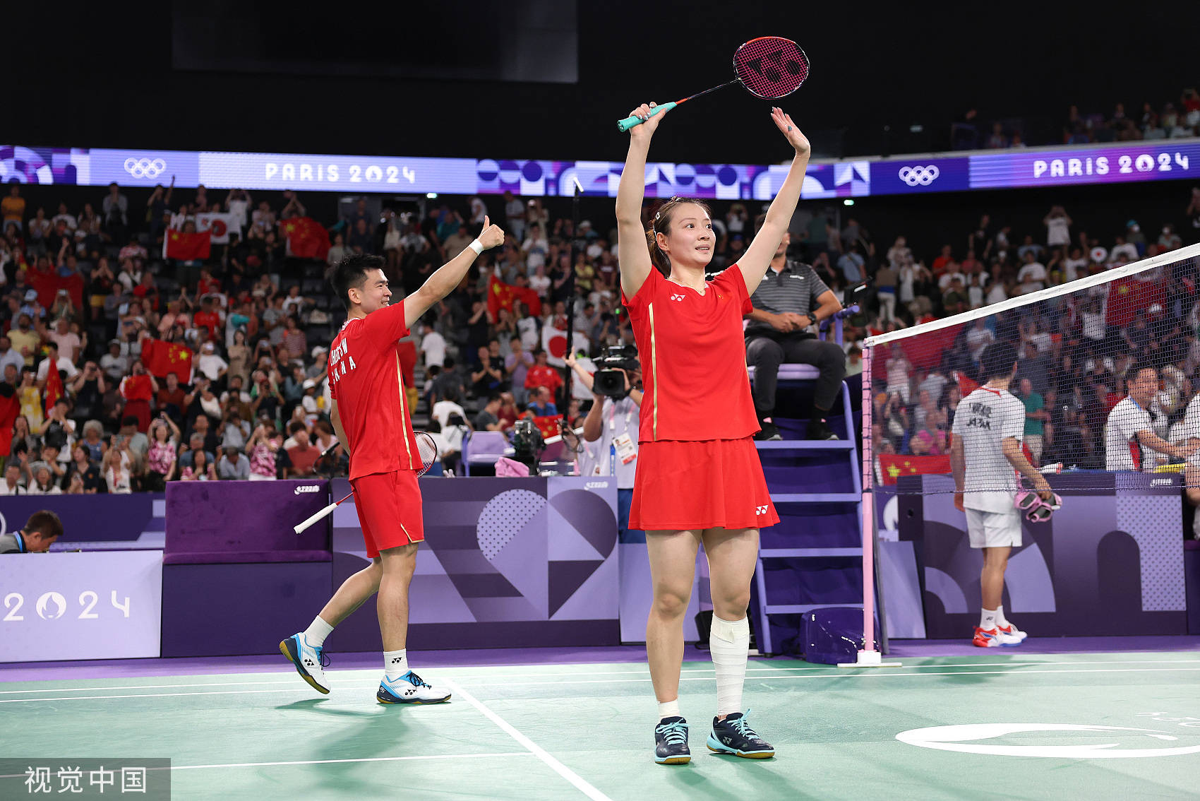 日本羽毛球双打组合强势进决赛